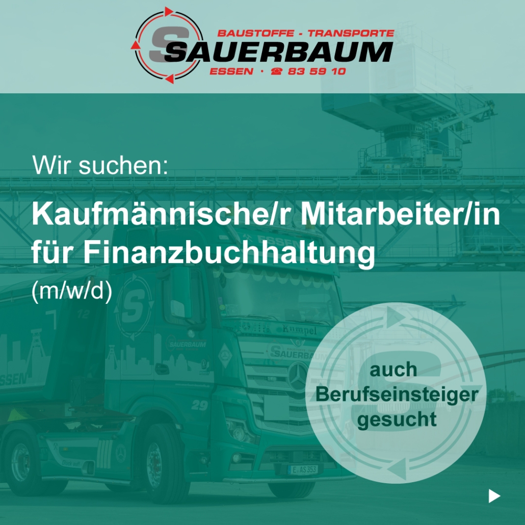 Kaufmännische/r mitarbeiter/in für Finanzbuchhaltung