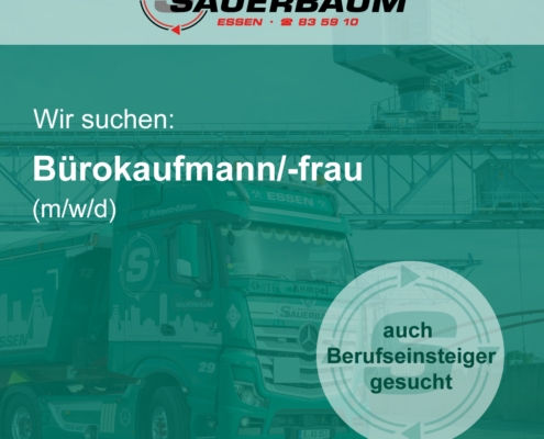 Bürokaufmann/ -frau
